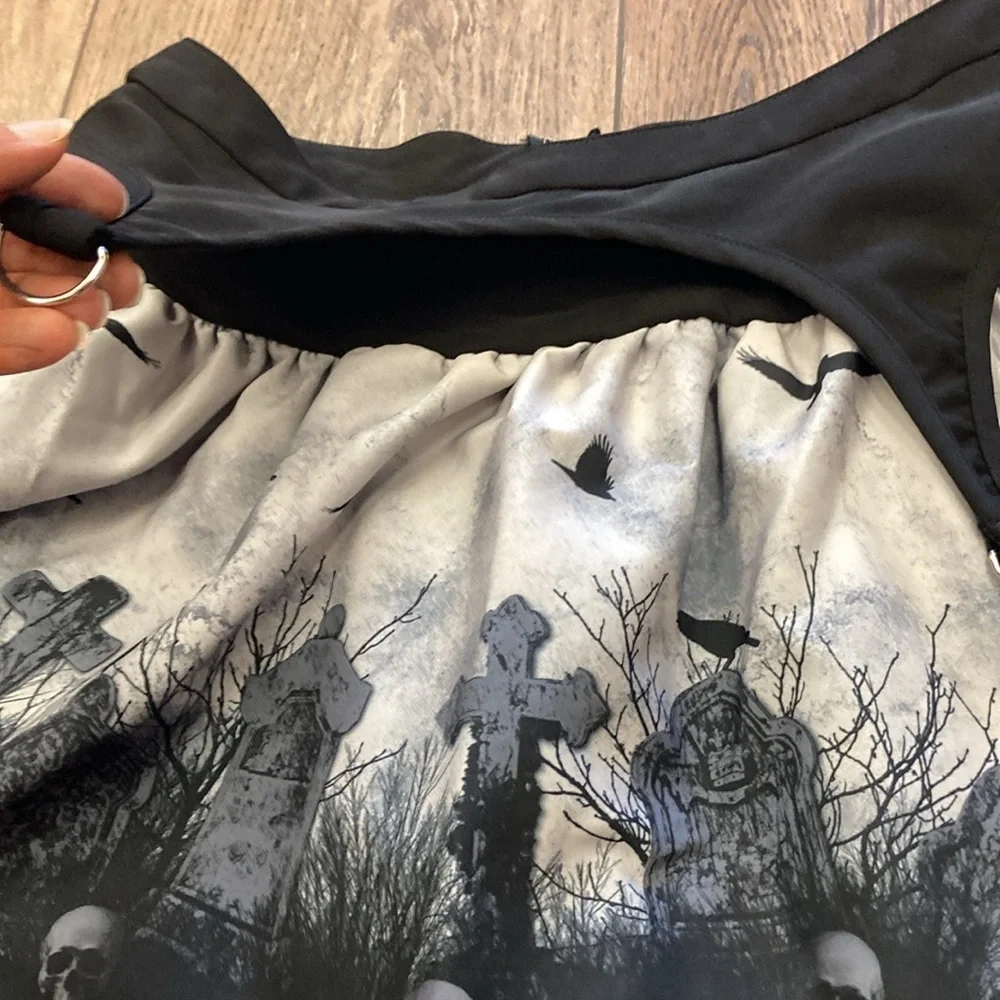 Mini, costume, goth, skirt, casual, grunge, festival, school, Halloween